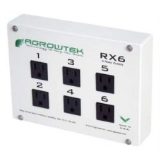 Agrowtek RX6 Six Relay Outlet 15A/120V