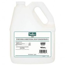 Safer Pyrethrin & Insecticidal Soap II Conc. Gallon