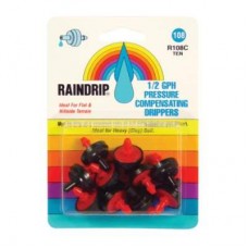 Raindrip 1/2 GPH Dripper Blister Card 10/Pack