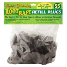 Super Sprouter Root Raft Replacement Plugs 55 ct