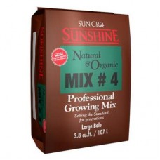 Sunshine Mix # 4 Natural & Organic w/ Mycorrhizae 3.8 cu ft