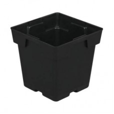 Black Square Pot   (Jumbo) 5 in x 5 in x 5 in