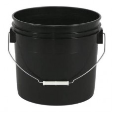 Gro Pro Black Plastic Bucket 3.5 Gallon