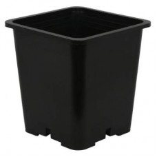 Gro Pro Premium Black Square Pot 9 in x 9 in x 10.5 in
