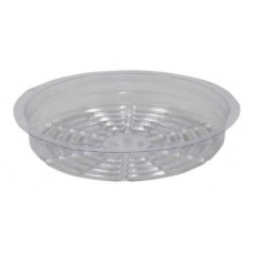 Gro Pro Premium Clear Plastic Saucer  8 in