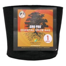 Gro Pro Essential Round Fabric Pot  1 Gallon