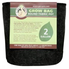 Gro Pro Premium Round Fabric Pot    2 Gallon