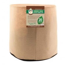 Gro Pro Premium    20 Gallon Round Fabric Pot-Tan