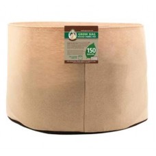 Gro Pro Premium  150 Gallon Round Fabric Pot-Tan