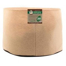 Gro Pro Premium  200 Gallon Round Fabric Pot-Tan