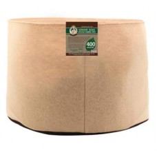 Gro Pro Premium  400 Gallon Round Fabric Pot-Tan