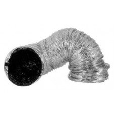 Ideal-Air Supreme Silver / Black Ducting 10 in x 25 ft