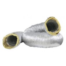 Ideal-Air Silver Insulated Flex Ducting 12 in x 25 ft