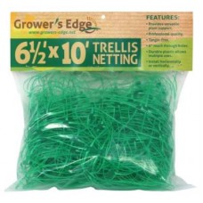Grower's Edge Green Trellis Netting 6.5 ft x 10 ft