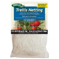 Gardeneer Trellis Netting 5 ft x 30 ft w/ 7 in Holes
