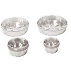 Bond Clear Plastic Saucer   8 in