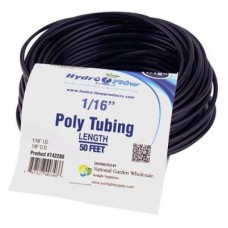 Hydro Flow Poly Tubing      1/16 in ID x 1/8 in OD 50 ft Roll