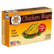 True Liberty Chicken Bags   12 in x 20 in (10/Pack)