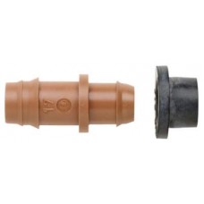 Hydro Flow / Netafim 17 mm Insert Adapter w/ Grommet for 1.5 in or Larger PVC