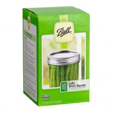 Ball Jars Wide Mouth Lids & Bands 12/Pack