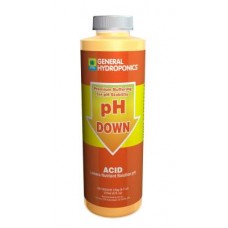 General Hydroponics pH Down Acid   8oz