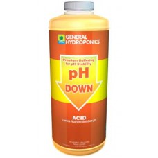 General Hydroponics pH Down Acid   Quart