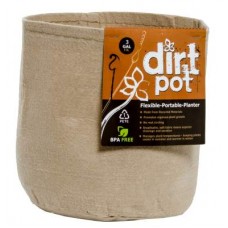Hydrofarm Dirt Pot Tan           3 Gallon