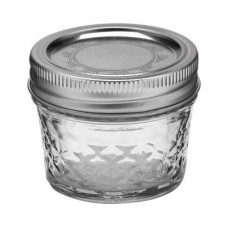 Ball Jar      4oz Quilted Crystal