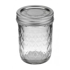 Ball Jar      8oz Quilted Crystal
