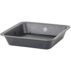 Hydrofarm Black Square Saucer for  1/2 Gallon Pot