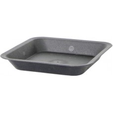 Hydrofarm Black Square Saucer for 1 Gallon Pot
