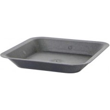 Hydrofarm Black Square Saucer for 1.5 Gallon Pot