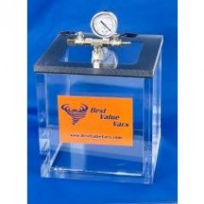 2 Gallon Square 3/4in Acrylic Wall Vacuum Chamber