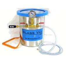 Glass Vac      3 Gallon Stainless Steel Vacuum Chamber